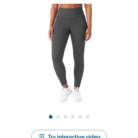 EUC Members Mark High Rise Ankle Leggings - Picture 9 of 10